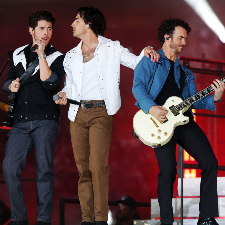 Nick Jonas, Joe Jonas, and Kevin Jonas of the Jonas Brothers