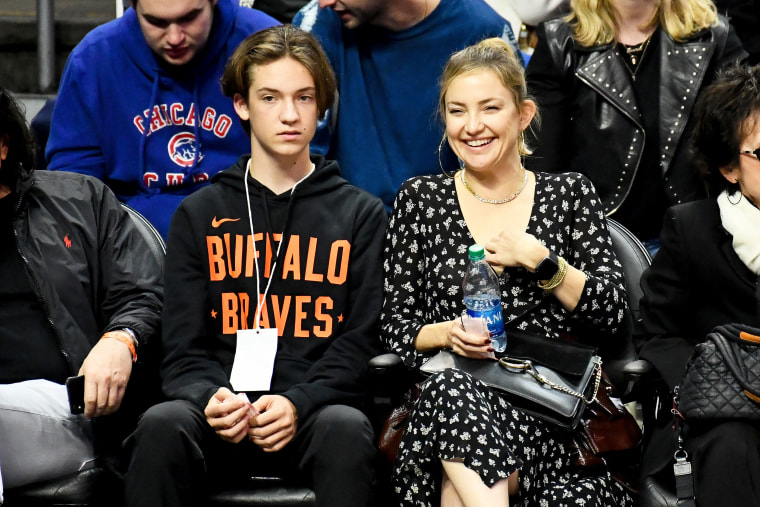 Kate Hudson and her son Ryder Robinson 