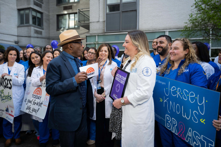 Al Roker talking to Jaclyn Stout on TODAY