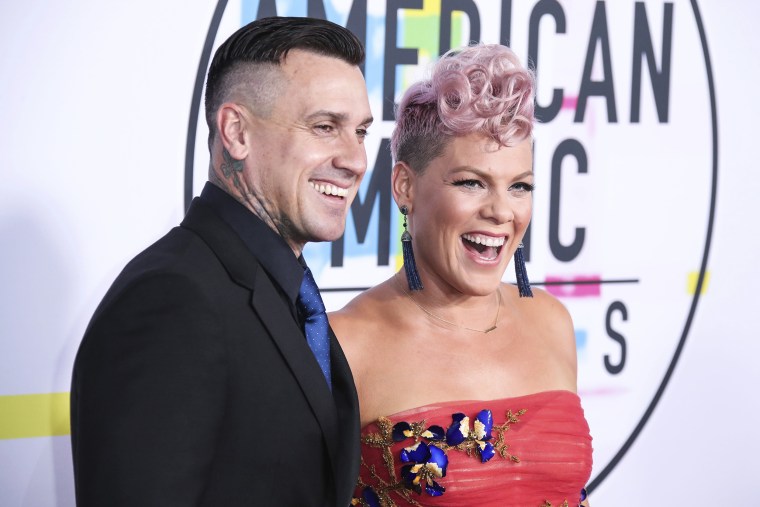 P!nk and husband Carey Hart