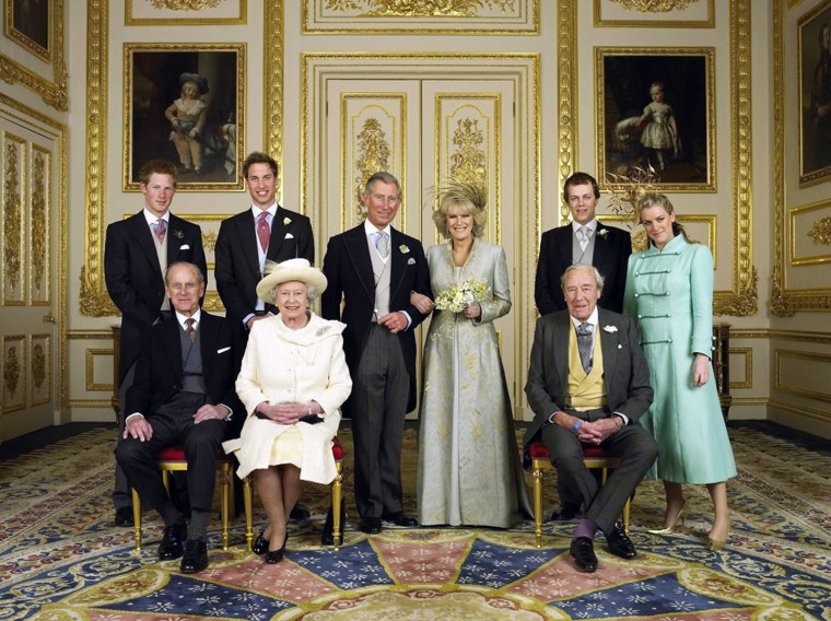 Image: TRH Prince Charles & The Duchess Of Cornwall Attend Blessing At Windsor