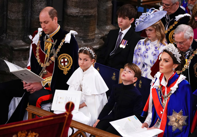 Prince Louis Lets Out A Cute Yawn During King Charles III's Coronation