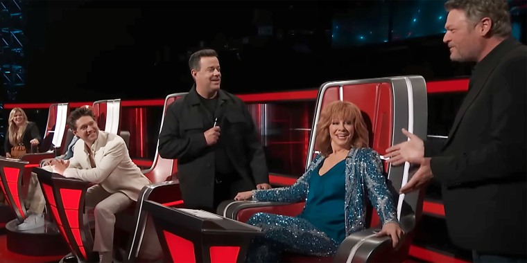 Reba McEntire sur The Voice, saison 23.