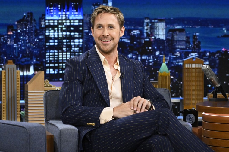 Ryan Gosling on The Tonight Show Starring Jimmy Fallon on Thursday, July 21, 2022.