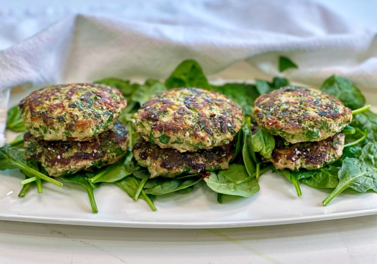 Spinach Turkey Burgers