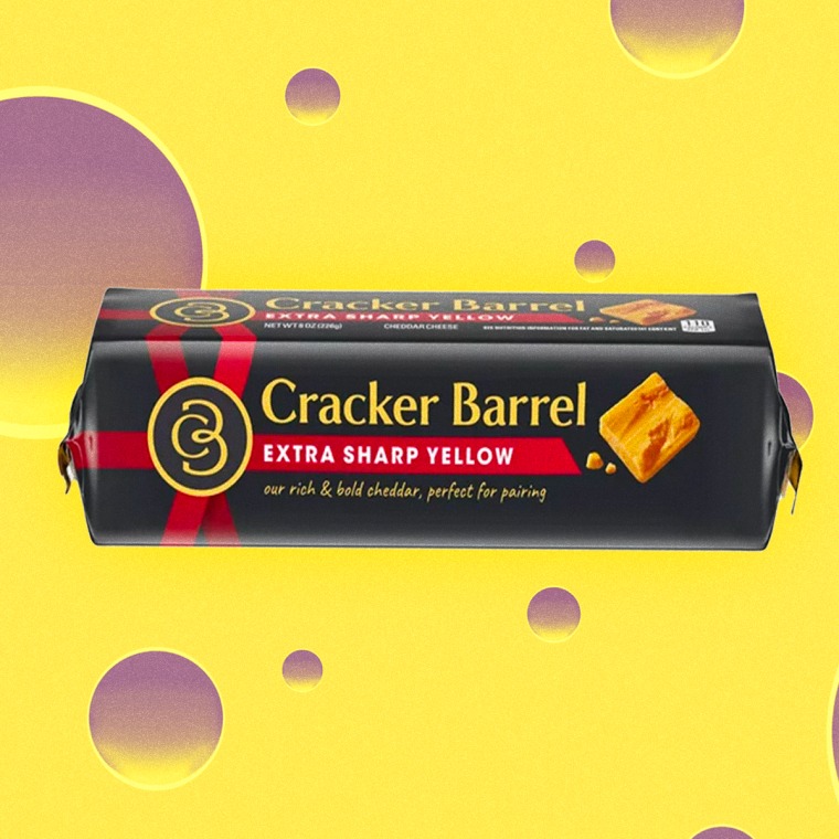 Cracker Barrel extra sharp yellow cheese