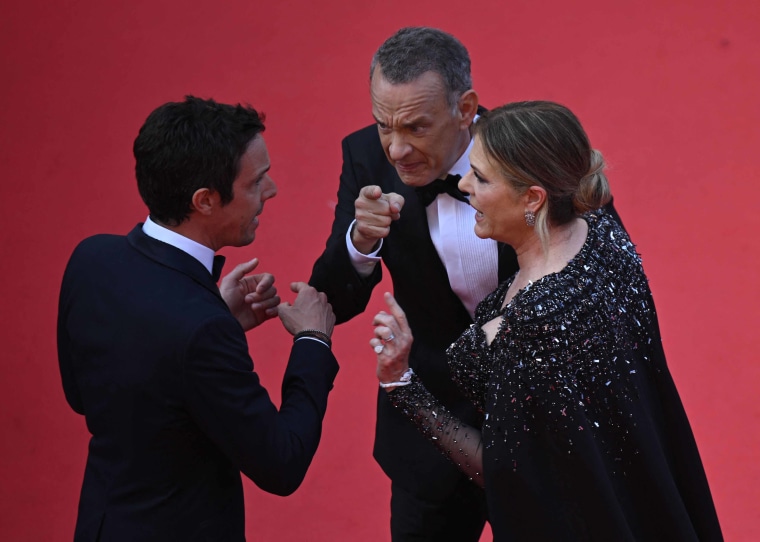 Tom Hanks et Rita Wilson Cannes