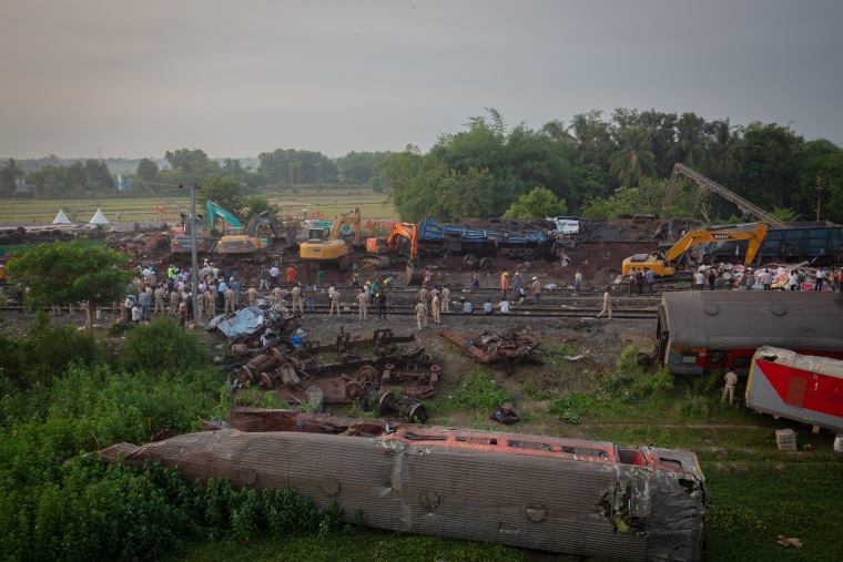 Image: Train Crash Kills At Least 200 In India's Odisha State