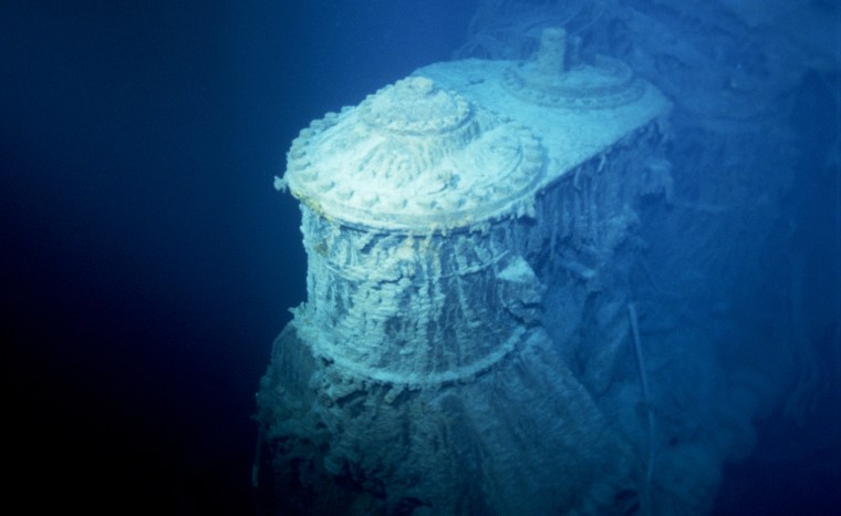 New images of Titanic wreck show doomed ship's anchor and chain