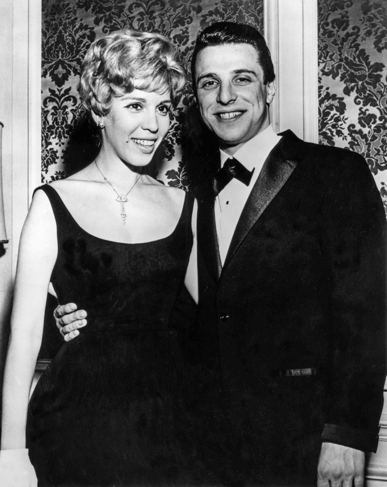 Songwriters Cynthia Weil and Barry Mann, 1965 in New York.
