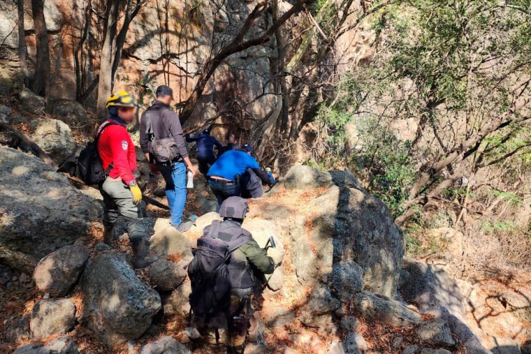 Investigators from the Jalisco State Prosecutor's Office were looking for seven young workers from a call center when they found 45 bags with human remains.