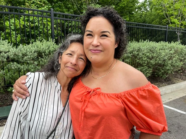 Alma Salas and her daughter Marisol Perez.