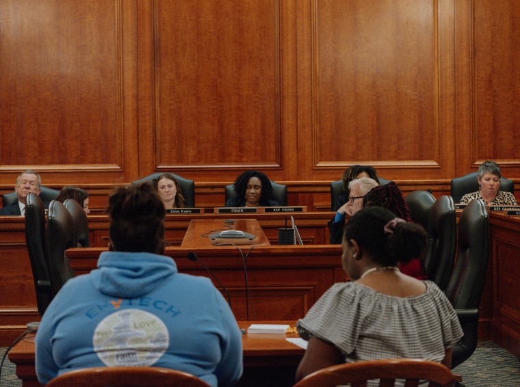 Advocates testified in favor of bills to help foster youths at a legislative hearing Tuesday.