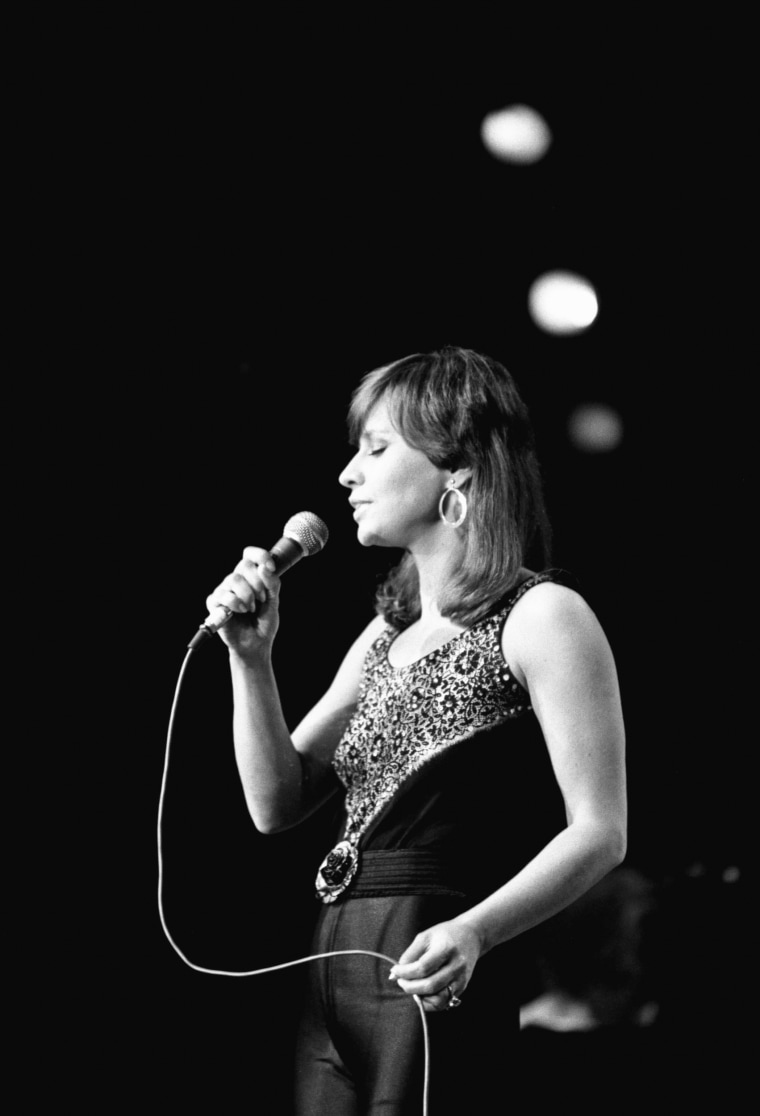     Astrud Gilberto en el Festival de Jazz de Northsea en La Haya, Países Bajos, en 1982.