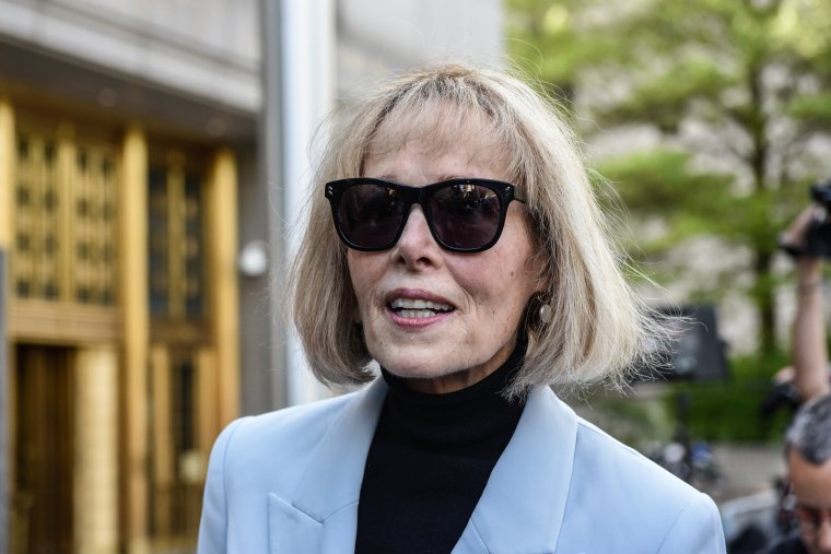 E. Jean Carroll leaves following her trial at Manhattan Federal Court