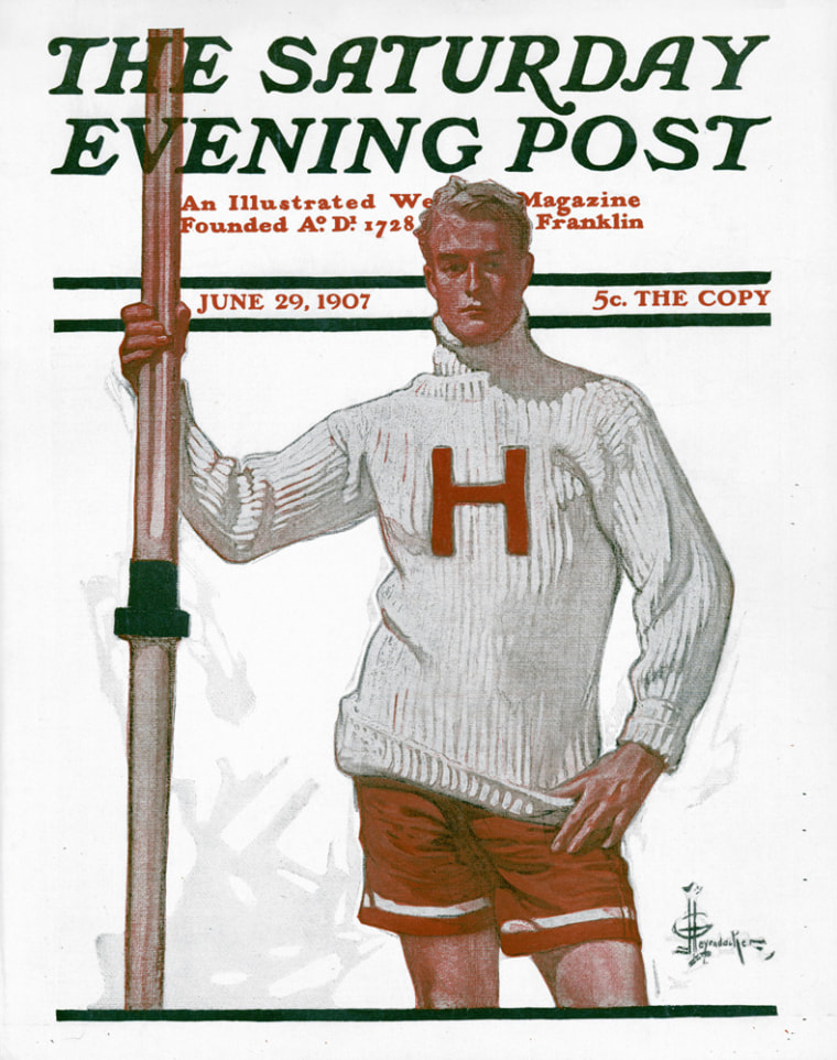 The cover of The Saturday Evening Post on June 29, 1907.