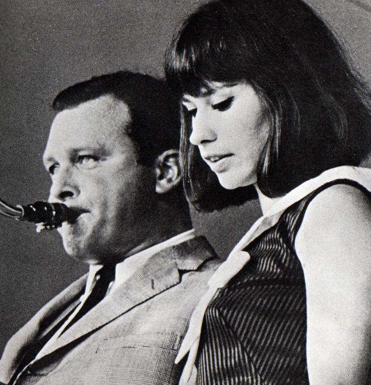 Stan Getz and Astrud Gilberto circa 1965.