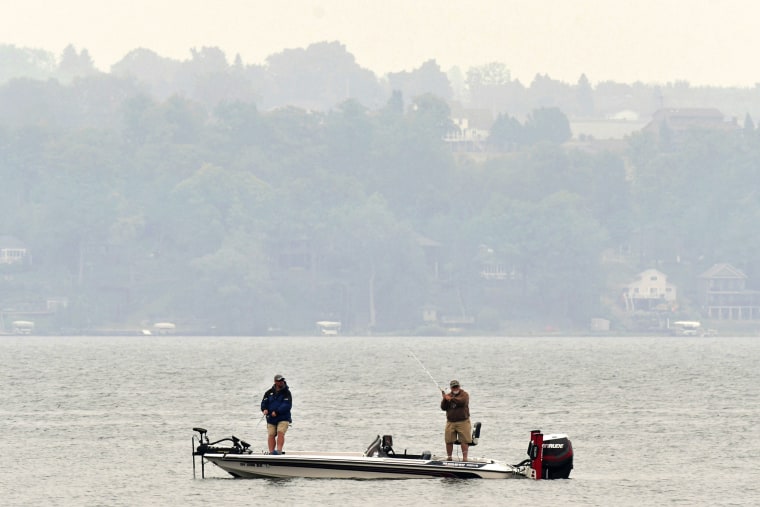 Smoke from Canada's wildfires has been moving into the United States since last month. The most recent fires near Quebec have been burning for at least several days. 