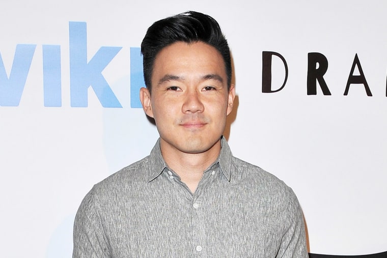 Philip Wang of Wong Fu arrives at the "Dramaworld" Los Angeles Premiere held at The Theatre at Ace Hotel in Los Angeles CA on Saturday, April 16, 2016.