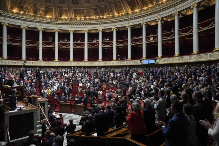 France National Assembly Applause