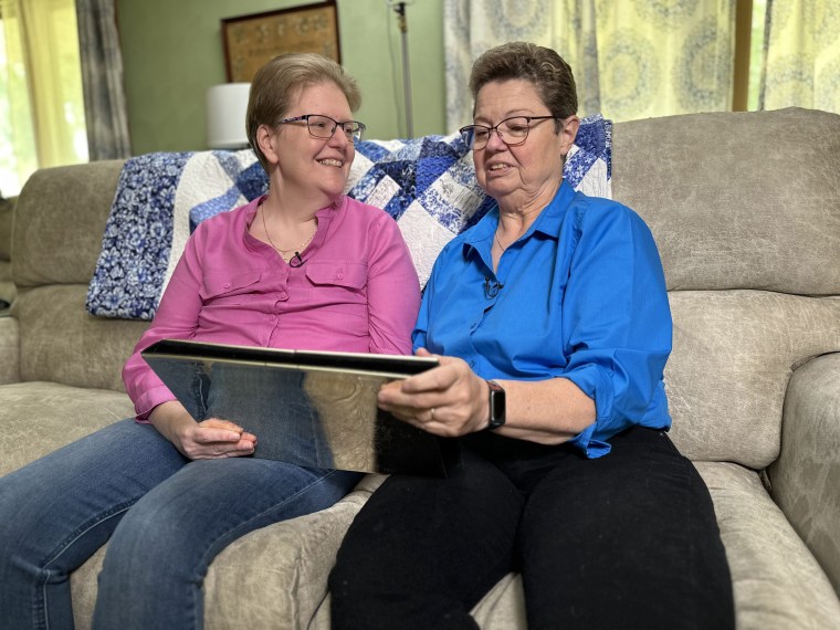 Kate Varnum, left, and Trish Varnum.