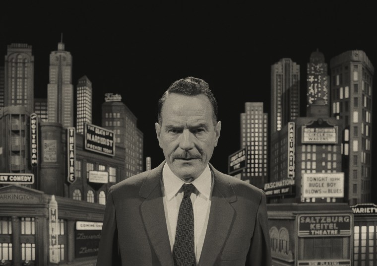 Bryan Cranston stars as "Host" in "Asteroid City". 