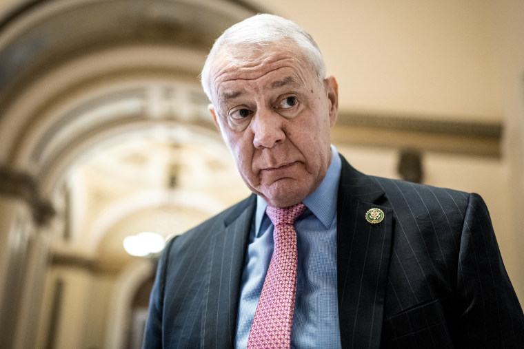 Rep. Ken Buck, R-Colo., talks with reporters before a procedural vote on the debt limit bill in the Capitol on May 31, 2023.