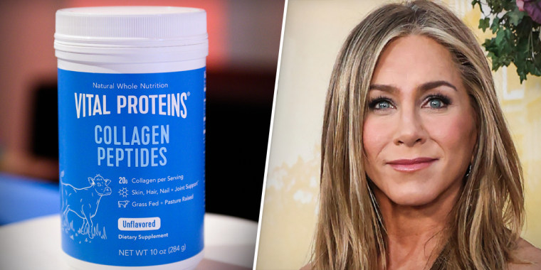 Jennifer Aniston is a spokesperson for Vital Proteins.