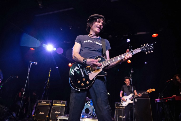 Jesse Malin performs in Los Angeles in 2022.