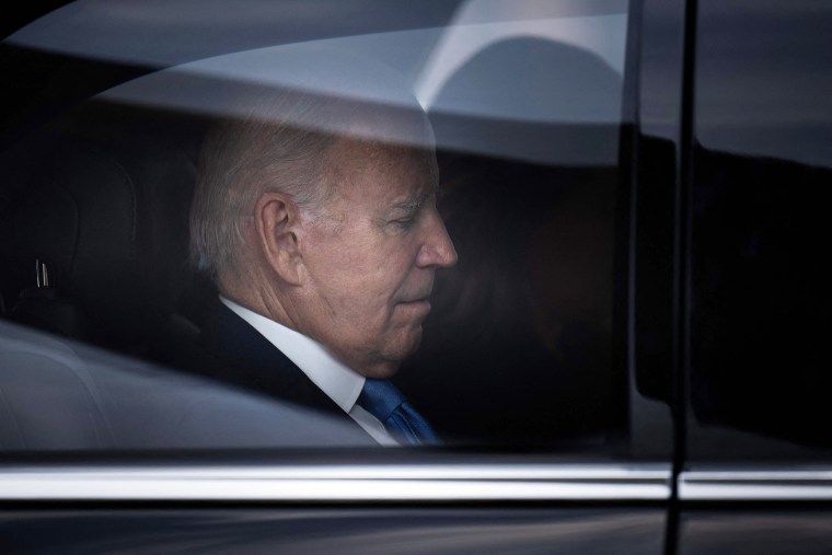 President Joe Biden arrives to board Air Force One at Andrews Air Force Base June 16, 2023, in Maryland.