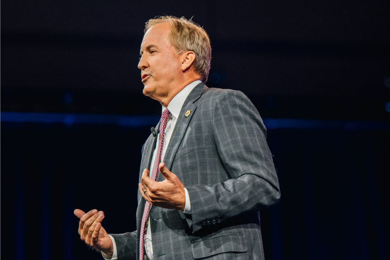 Ken Paxton during the Conservative Political Action Conference in Dallas