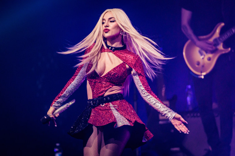 Ava Max in Milan on May 15, 2023. 