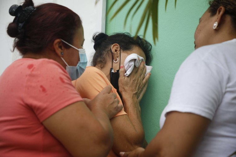 A riot at the women's prison has left at least 41 inmates dead, most of them burned to death, a Honduran police official said.