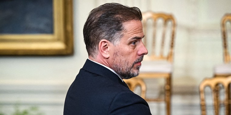 Hunter Biden at the White House, on July 7, 2022.