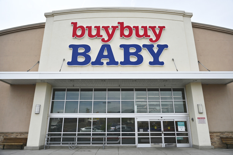 A Buy Buy Baby storefront in Albuquerque, N.M.
