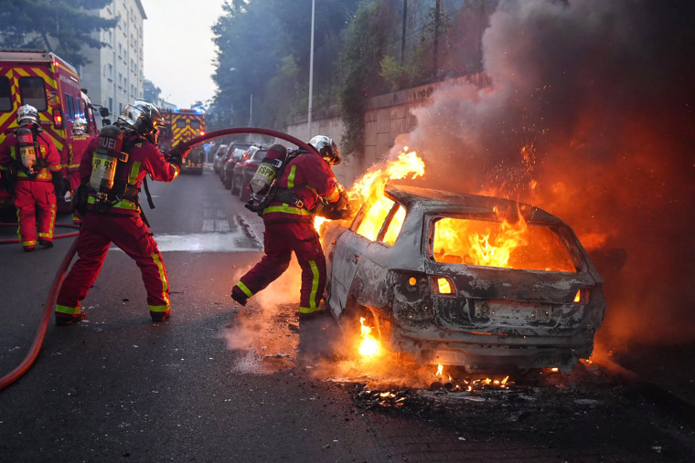 The 17-year-old was in the Paris suburb early on June 27 when police shot him dead after he broke road rules and failed to stop, prosecutors said. The event has prompted expressions of shock and questions over the readiness of security forces to pull the trigger. 