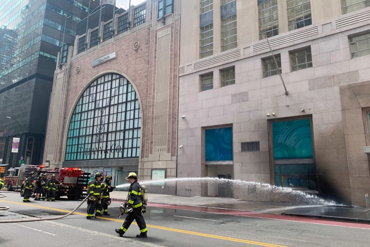 Tiffany & Co. landmark NYC location catches fire reportedly due to  transformer malfunction