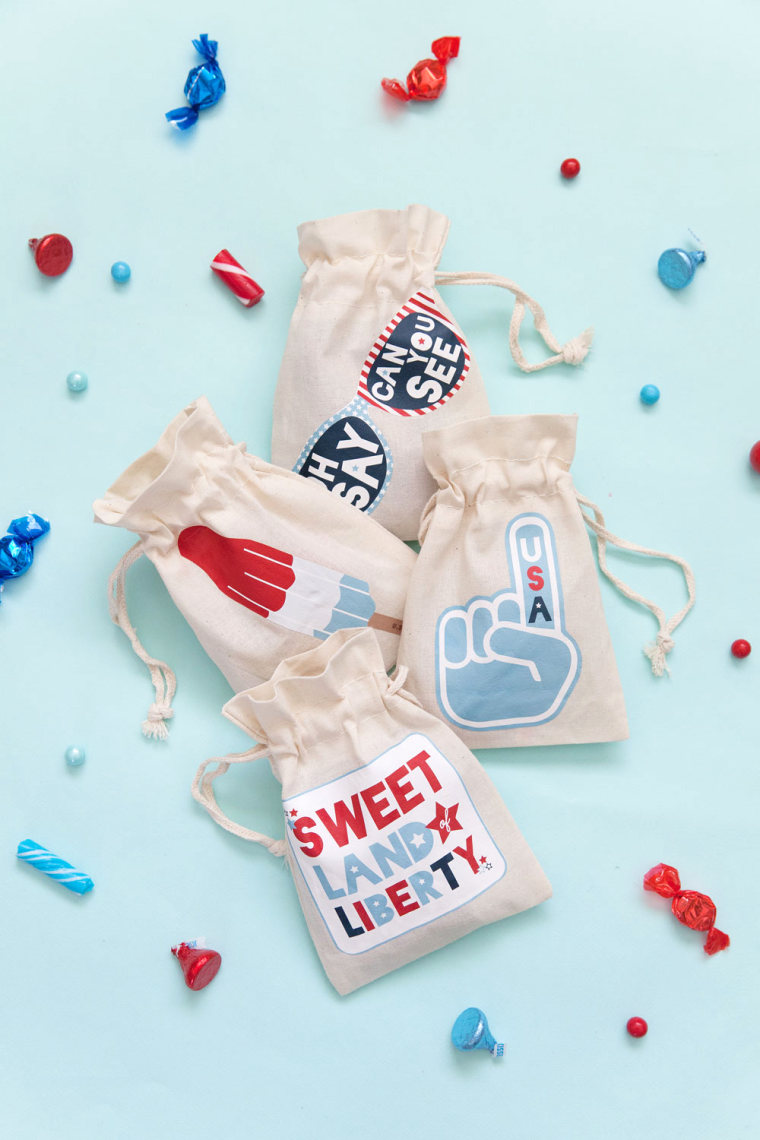 4th of July goodie bags 