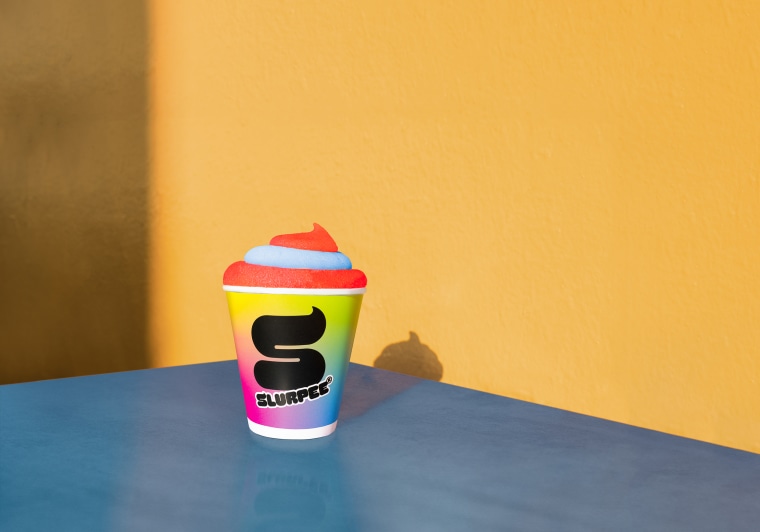 The new Slurpee cup design.