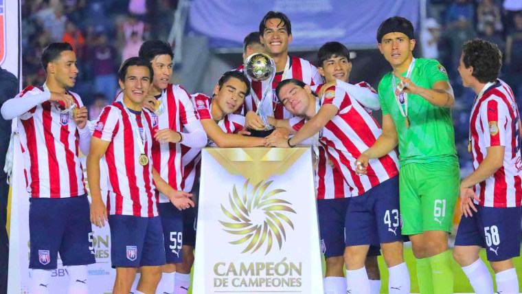 La filial de las Chivas de Guadalajara se proclamó campeón de campeones