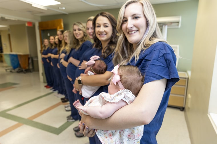 12 NICU staffers pregnant at the same time