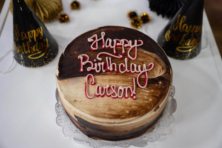 Carson Daly's 50th birthday cake