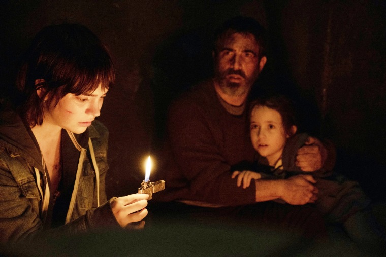 Sophie Thatcher, Chris Messina, Vivien Lyra Blair, dans The Boogeyman, 2023. 