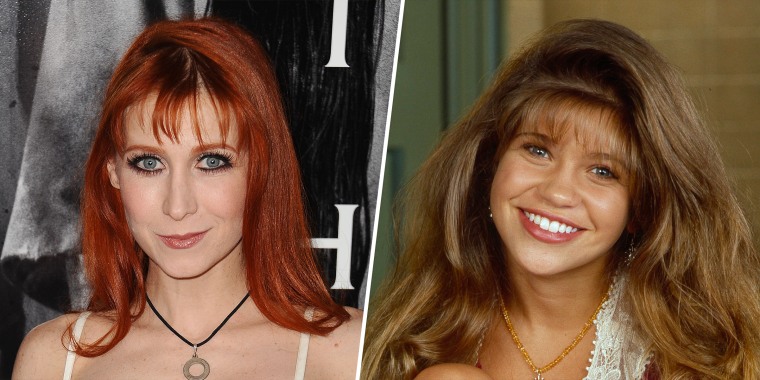 Split image of Bonnie Morgan and Danielle Fishel.