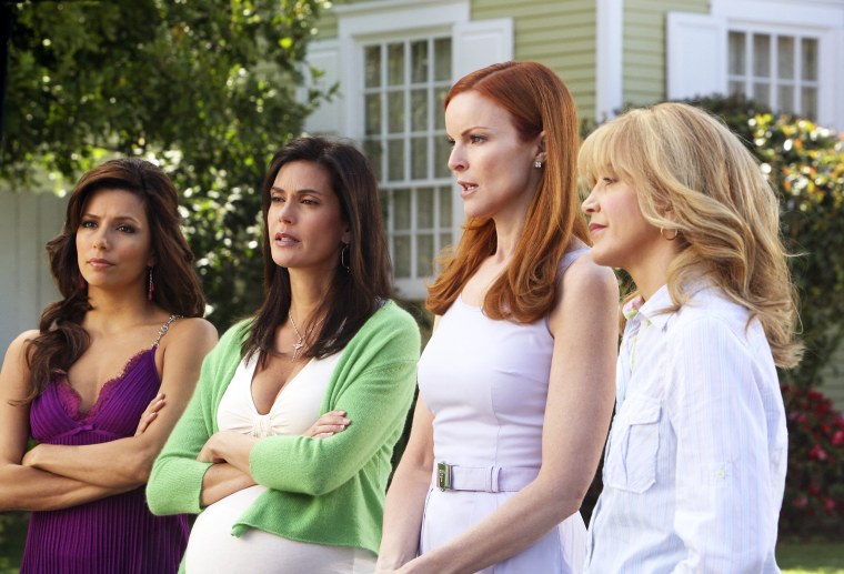 Eva Longoria, Teri Hatcher, Marcia Cross, †and Felicity Huffman on "Desperate Housewives."