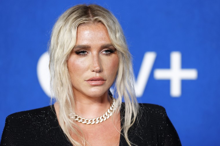 Kesha at the "Ted Lasso" Season 2 Premiere on July 15, 2021 in West Hollywood, CA.