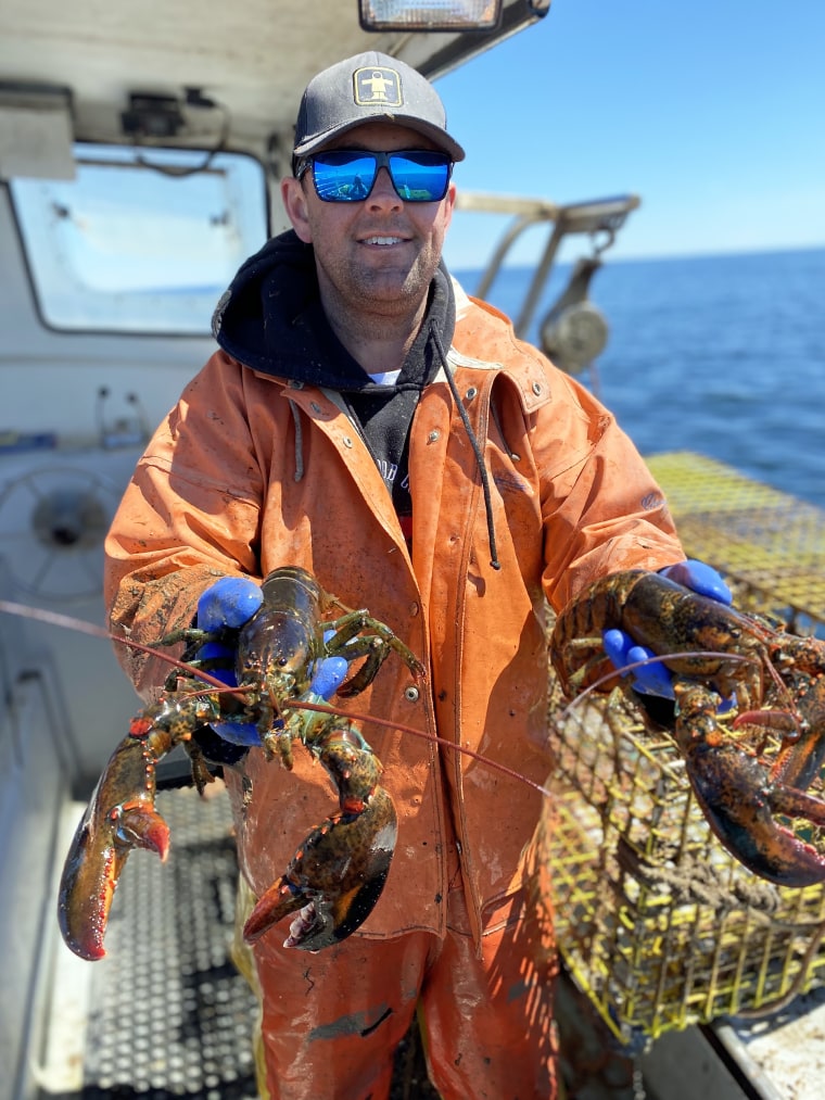 Curt Brown, lobsterman and marine biologist at Ready Seafood.