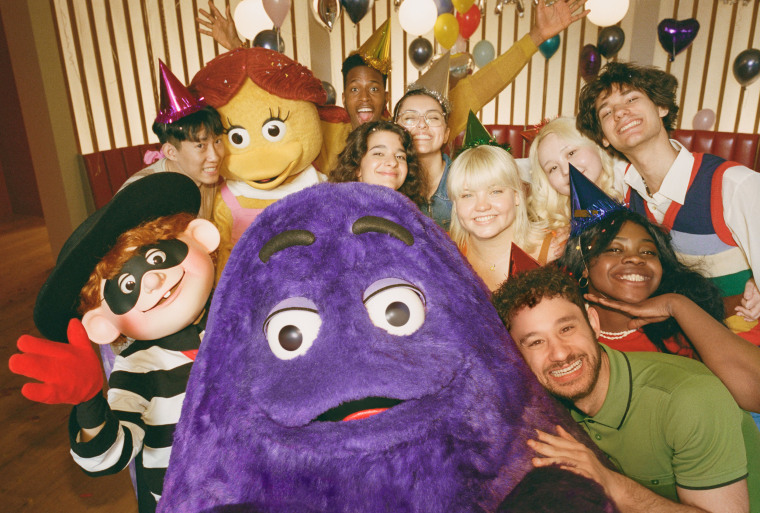 Happy birthday, Grimace!