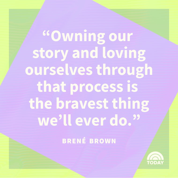 pride quote from Brene Brown