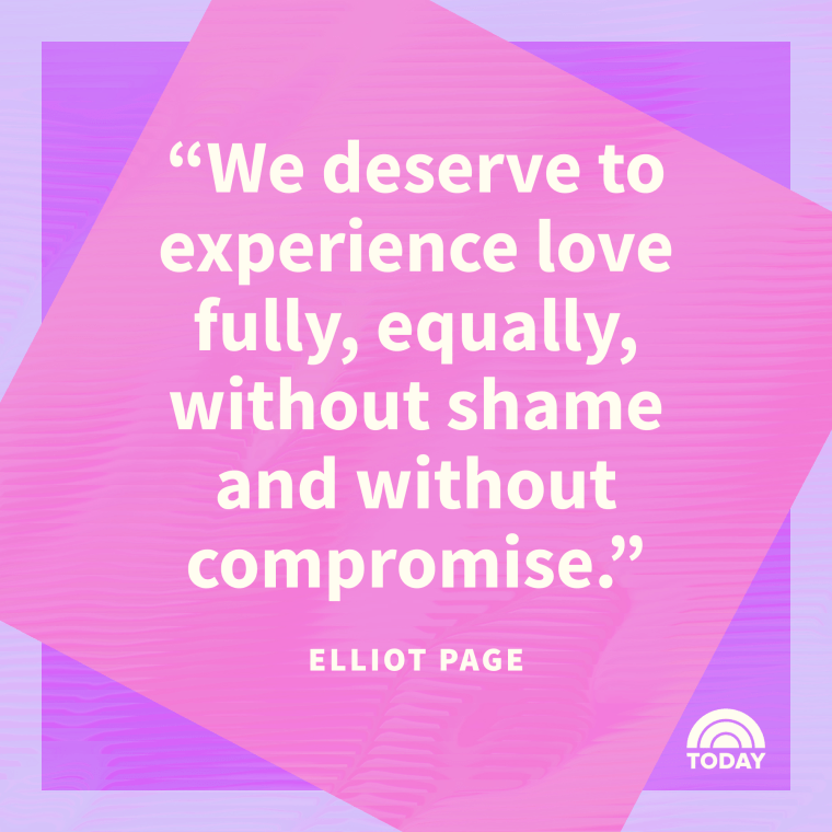 quote from Elliot Page